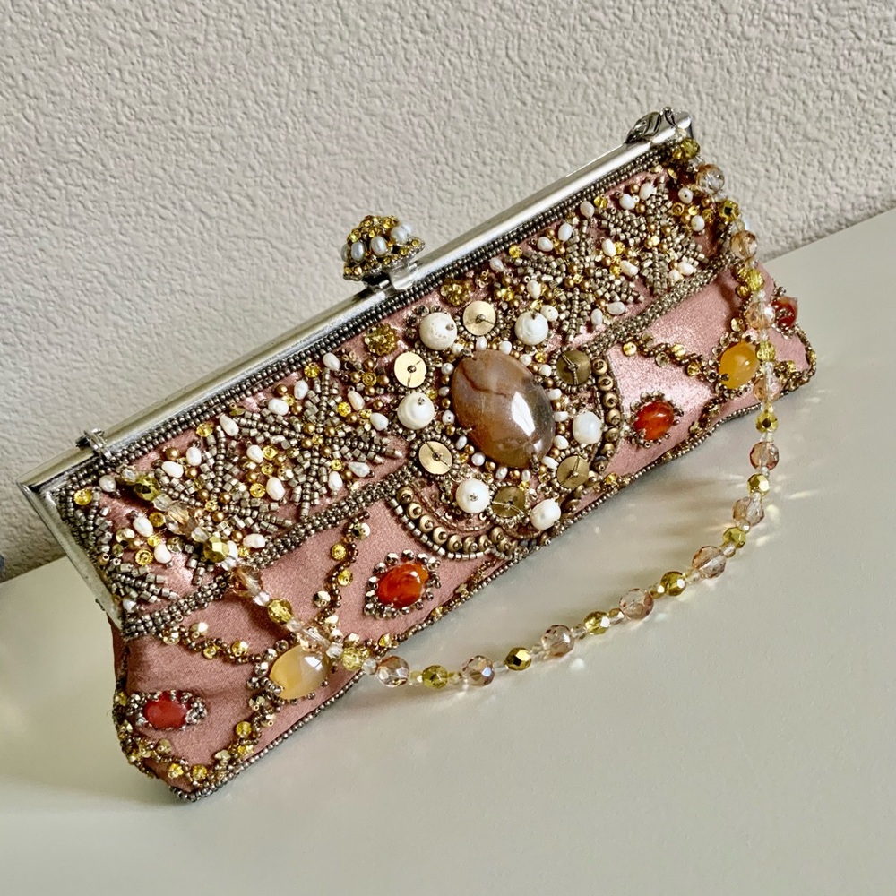 Larisa Barrera Sequin & Crystals Handbag